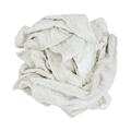 Hospeco New White Economy Terry Rags, White, 10 lb/Carton 537-10